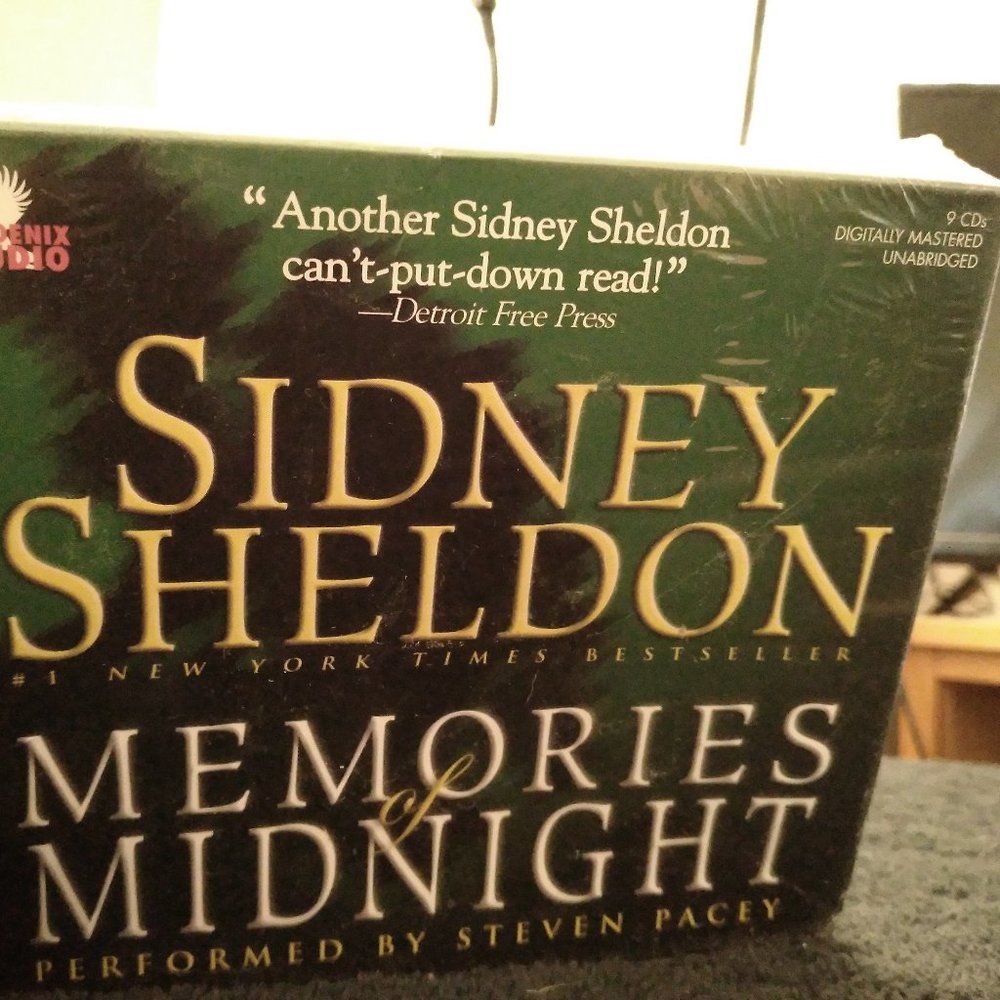 Memories of Midnight By sidney sheldon Audio book 9 disk set NY best seller
